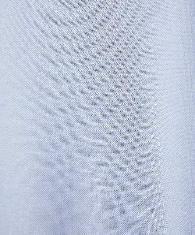 スノーコットン ストライプ ポロシャツ【接触冷感】