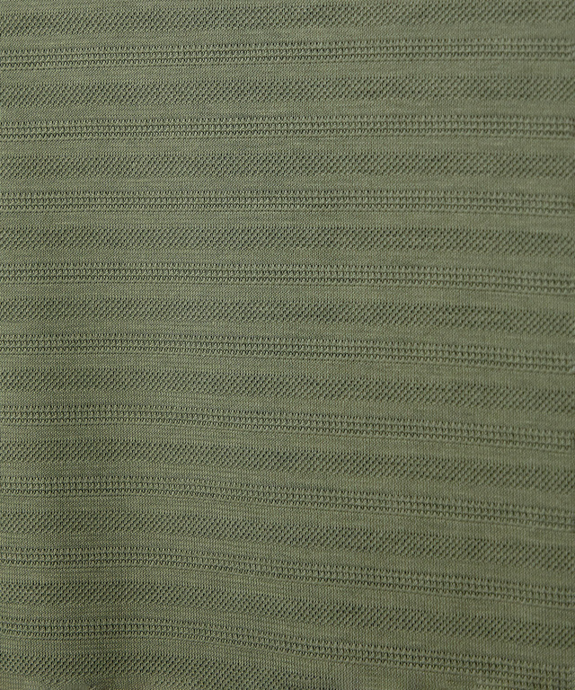 スノーコットン シャドーボーダー Tシャツ【接触冷感】