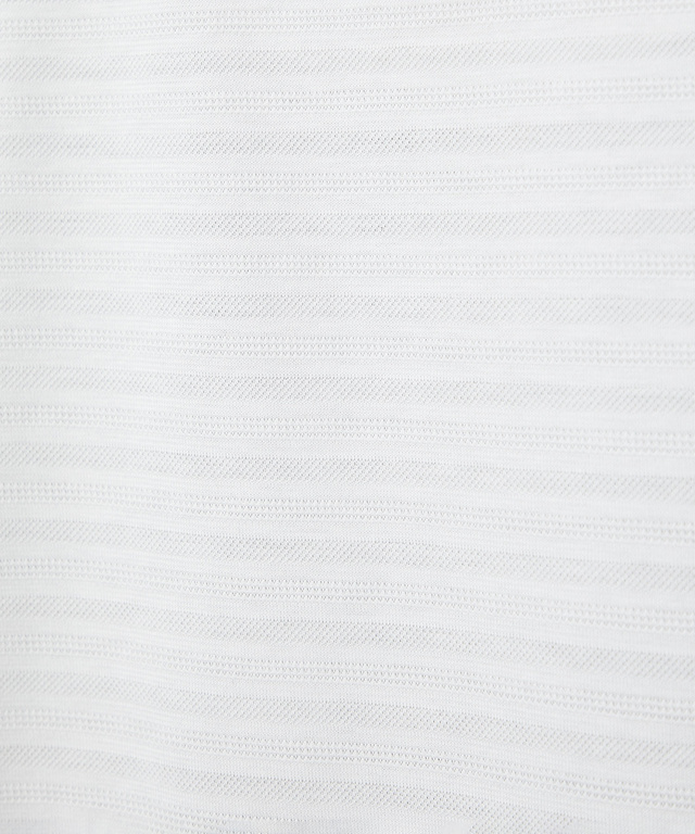 スノーコットン シャドーボーダー Tシャツ【接触冷感】