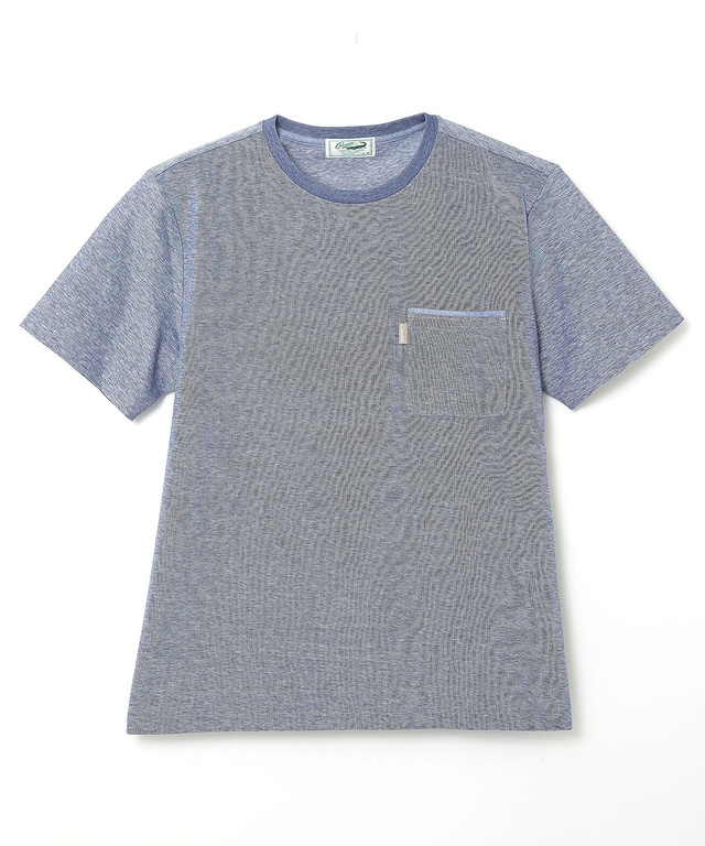 スノーリネン ポケット付き Tシャツ【接触冷感】