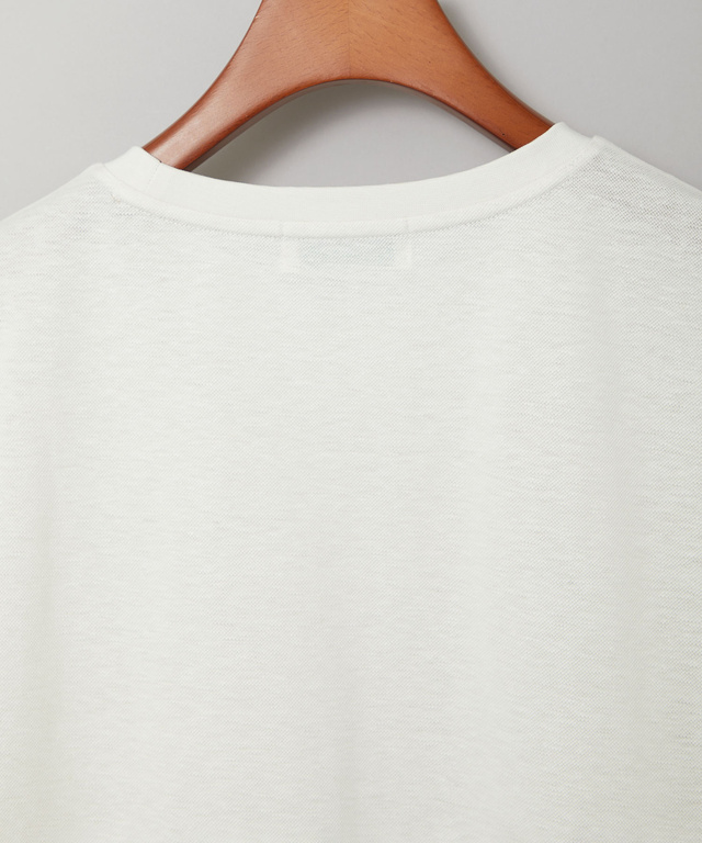 スノーリネン ポケット付き Tシャツ【接触冷感】