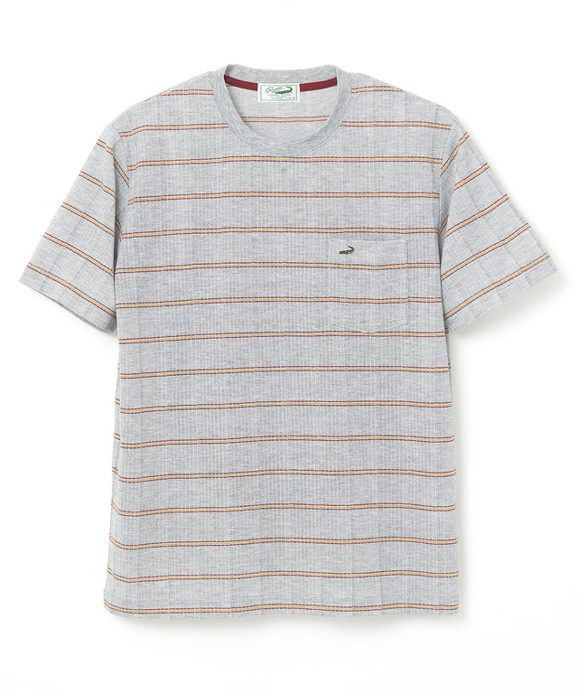 メッシュ ボーダー Tシャツ