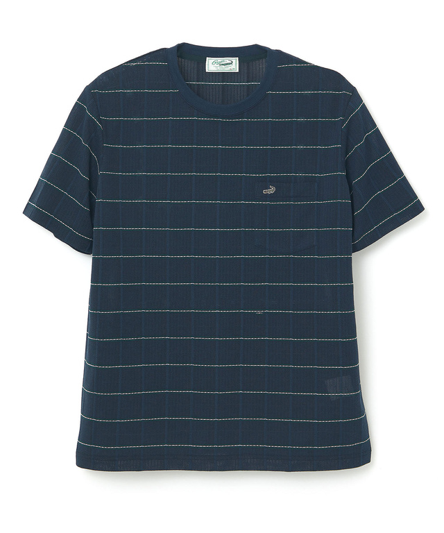 メッシュ ボーダー Tシャツ