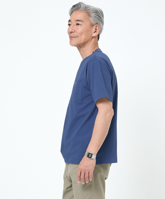 鹿の子 サッカー 切り替えTシャツ【吸汗速乾】