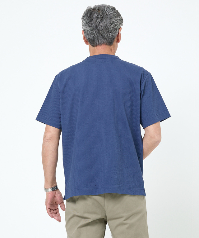 鹿の子 サッカー 切り替えTシャツ【吸汗速乾】