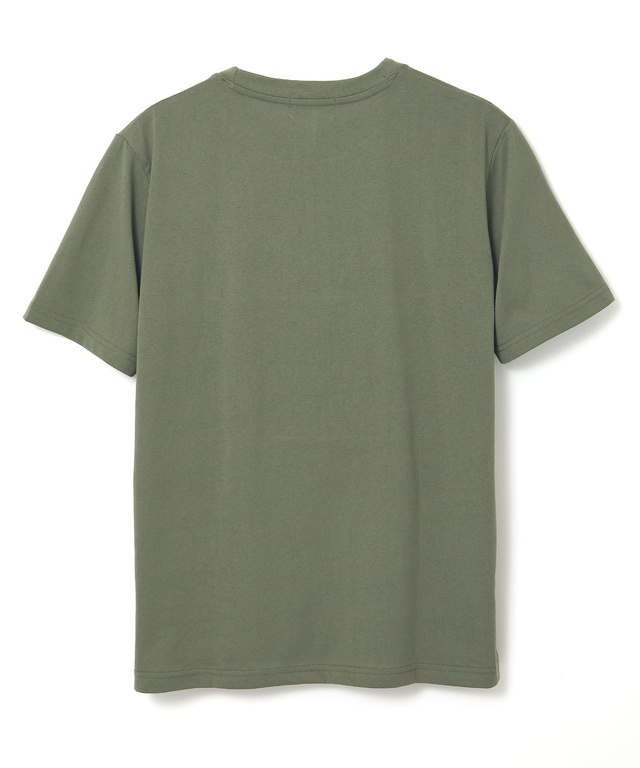 デニム調 ロゴプリント Tシャツ