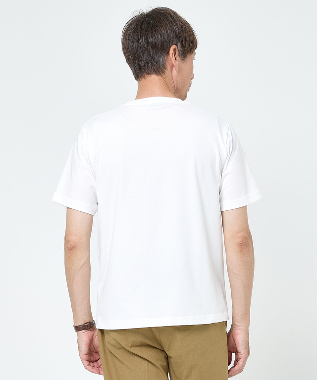 スタンププリント プレーティング Tシャツ