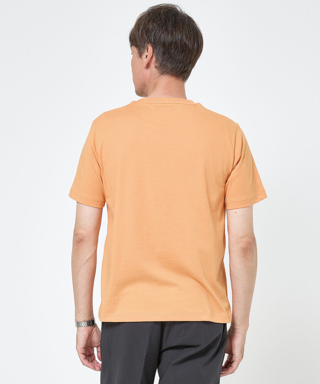 スタンププリント プレーティング Tシャツ