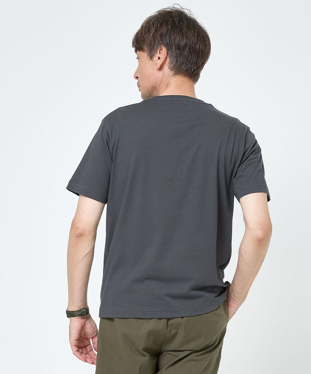 スタンププリント プレーティング Tシャツ