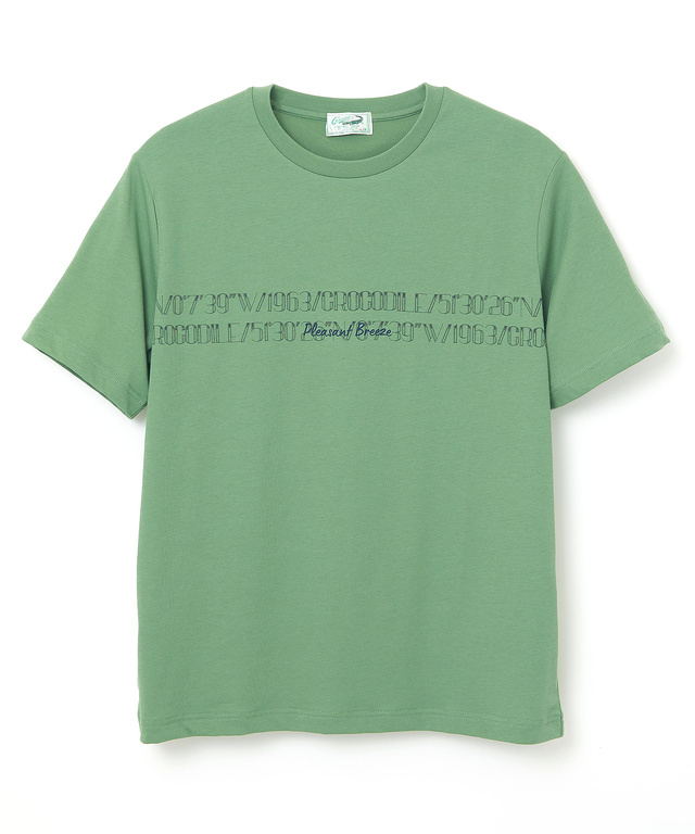 ロゴボーダー プレーティング Tシャツ