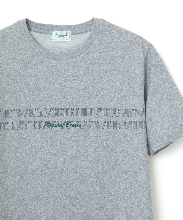 ロゴボーダー プレーティング Tシャツ