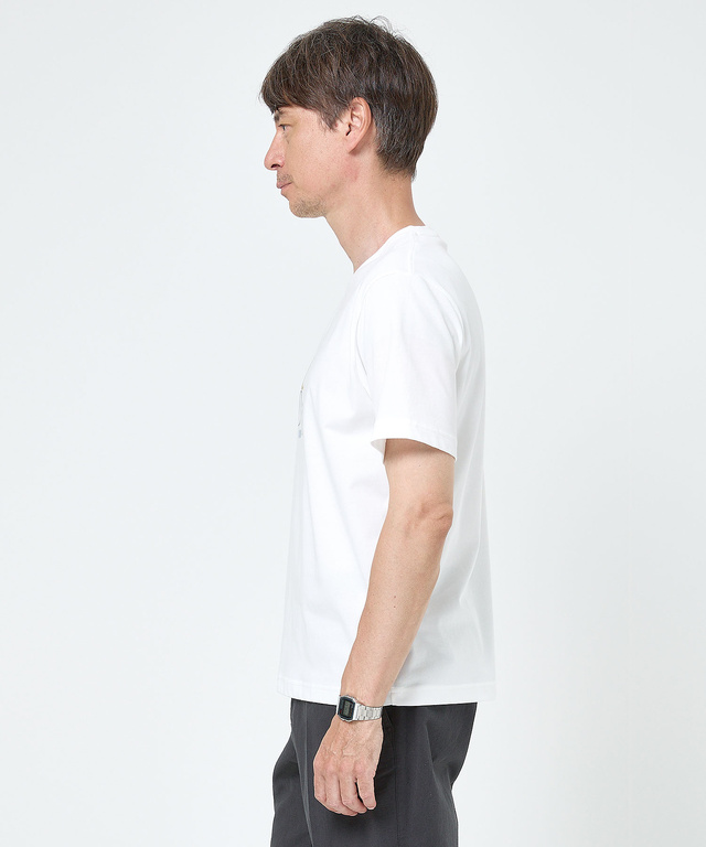 ロゴプリント Vネック Tシャツ