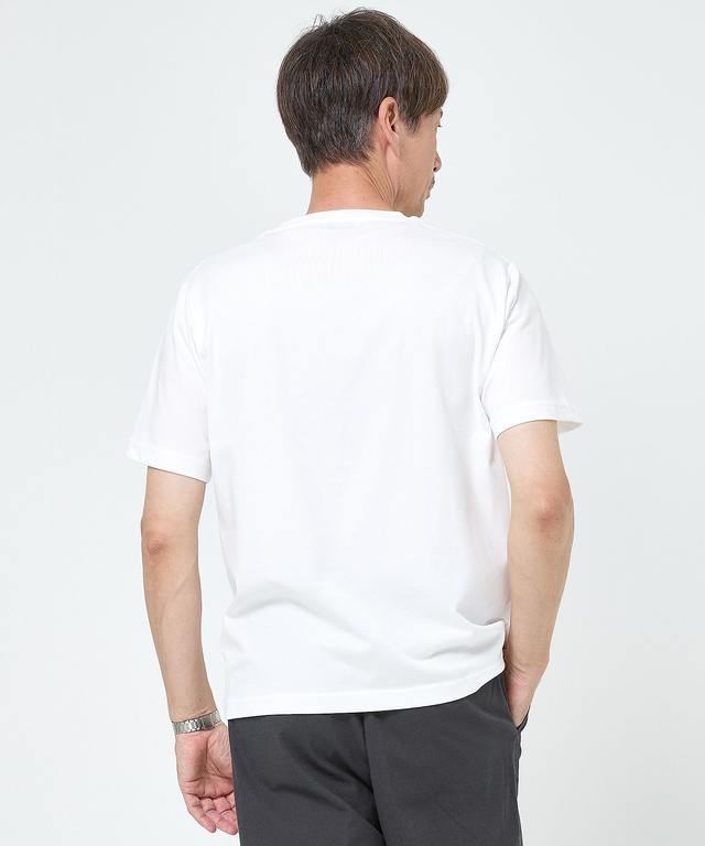 ロゴプリント Vネック Tシャツ
