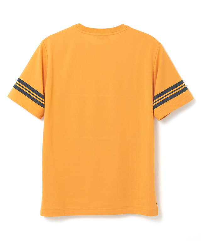 袖ライン フロント切り替え Tシャツ