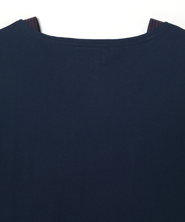 ボートネック マリン Tシャツ