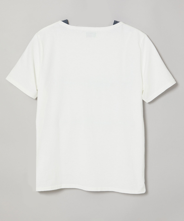 ボートネック マリン Tシャツ