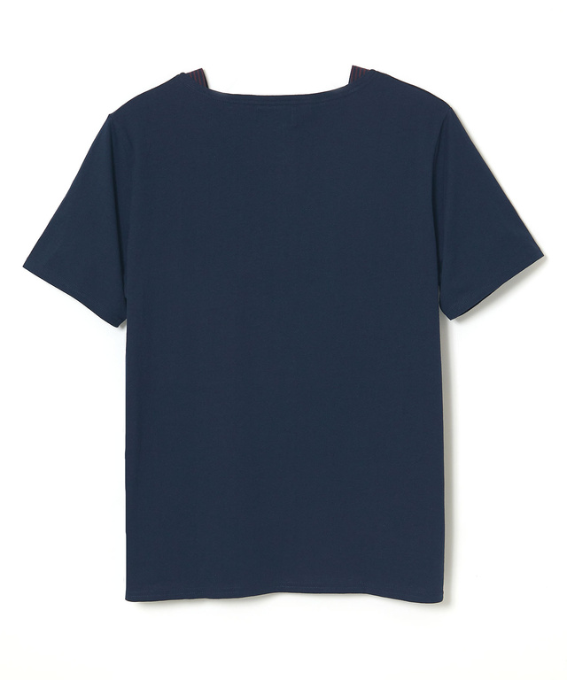 ボートネック マリン Tシャツ