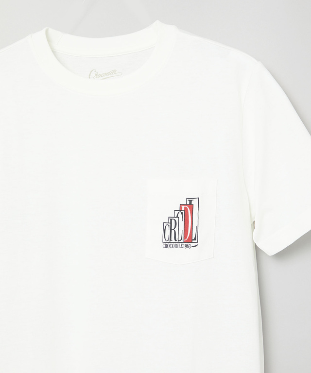 ポケット グラフィック Tシャツ【吸汗速乾】