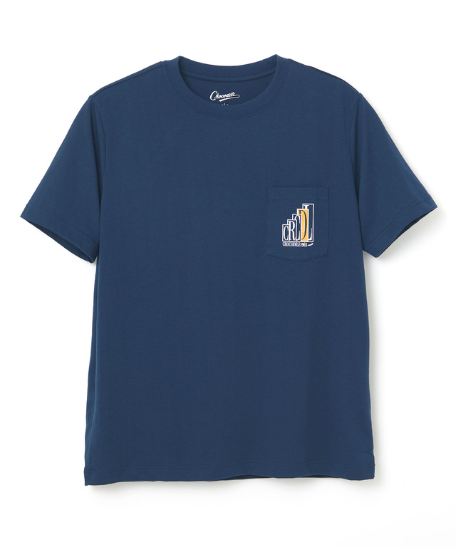ポケット グラフィック Tシャツ【吸汗速乾】