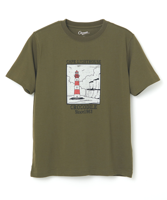 ヴィンテージライク グラフィック Tシャツ【吸汗速乾】