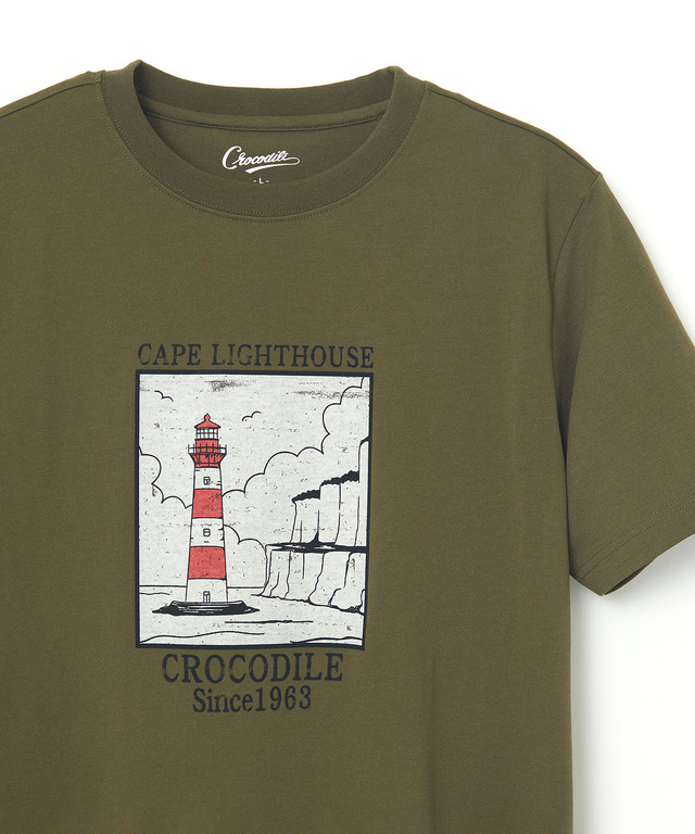 ヴィンテージライク グラフィック Tシャツ【吸汗速乾】