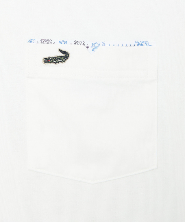 ペイズリー シルケット天竺 Tシャツ