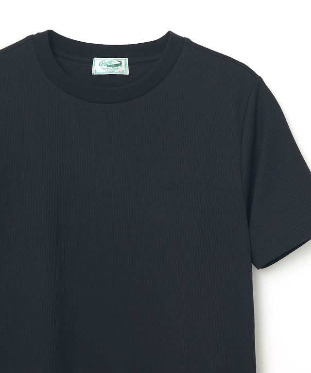 ワッフル ストレッチ リブTシャツ