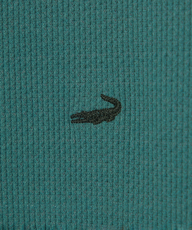 ワッフル ストレッチ リブTシャツ