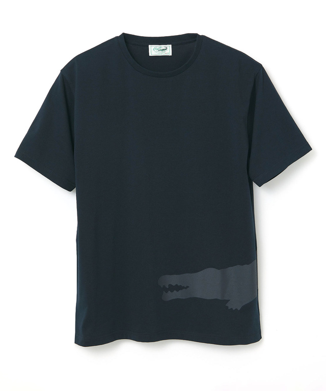 クロコダイルプリント クルーネック Tシャツ【オンラインショップ・一部店舗限定】