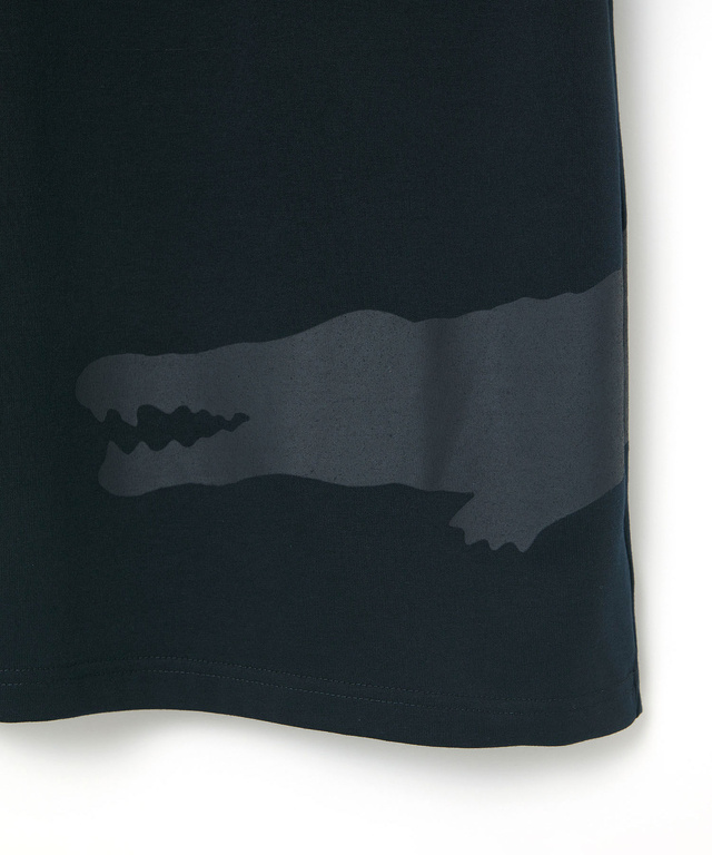 クロコダイルプリント クルーネック Tシャツ【オンラインショップ・一部店舗限定】