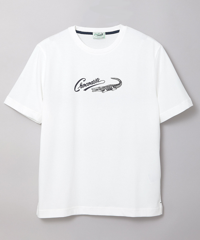 天竺 ロゴプリント Tシャツ【吸汗速乾】【オンラインショップ・一部店舗限定】