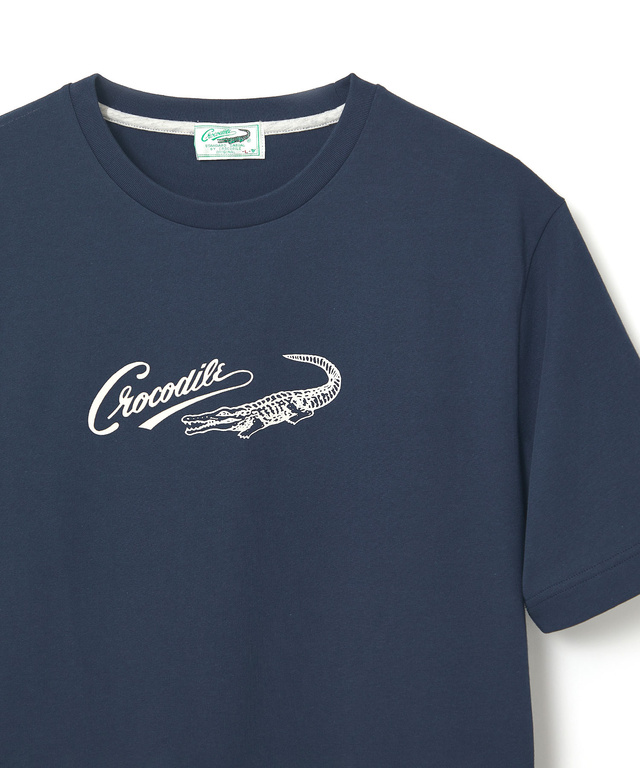 天竺 ロゴプリント Tシャツ【吸汗速乾】【オンラインショップ・一部店舗限定】