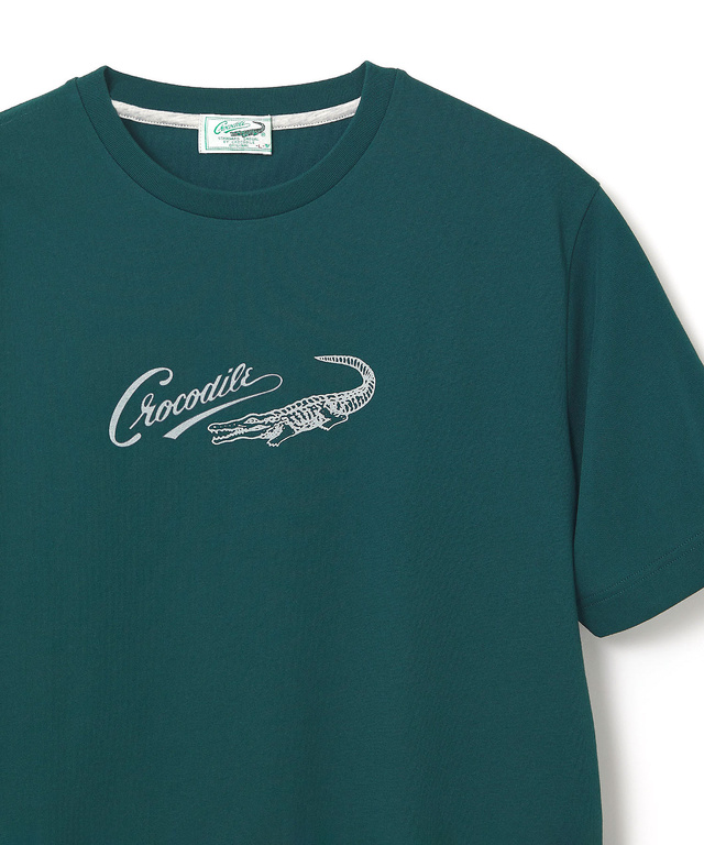 天竺 ロゴプリント Tシャツ【吸汗速乾】【オンラインショップ・一部店舗限定】