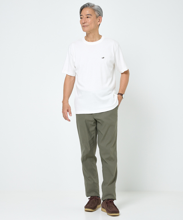 ポンチ クルーネック Tシャツ