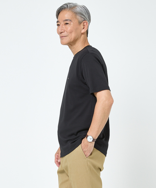 ポンチ クルーネック Tシャツ