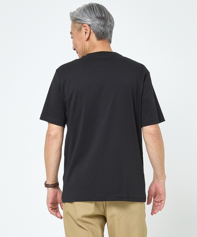 ポンチ クルーネック Tシャツ