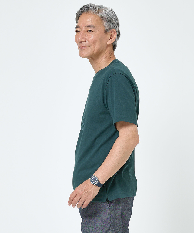 UK モチーフプリント Tシャツ