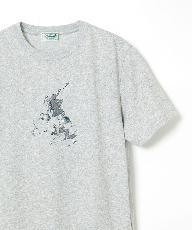 UK モチーフプリント Tシャツ