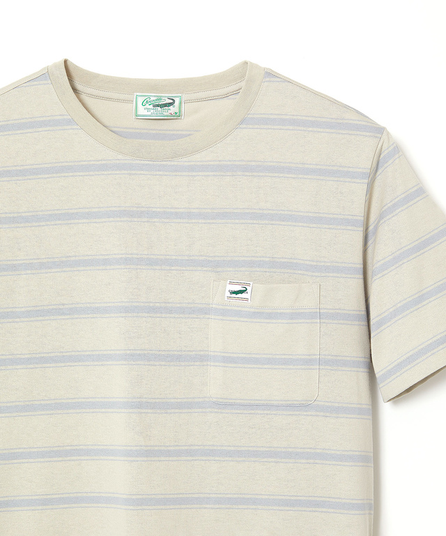 バイカラー ボーダー Tシャツ【ウガンダ オーガニック コットン】