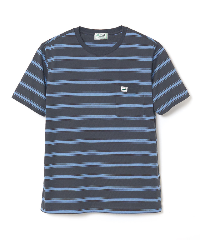 バイカラー ボーダー Tシャツ【ウガンダ オーガニック コットン】