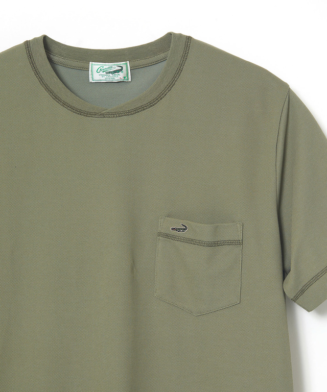 鹿の子 クロスカラー Tシャツ【吸汗速乾】【UV加工】