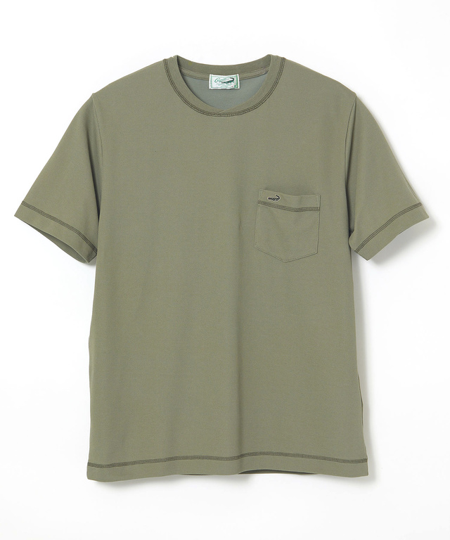 鹿の子 クロスカラー Tシャツ【吸汗速乾】【UV加工】