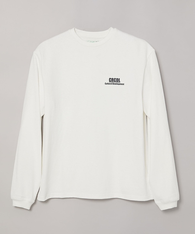 ロゴプリント クルーネック 長袖Tシャツ【オンラインショップ・一部店舗限定】