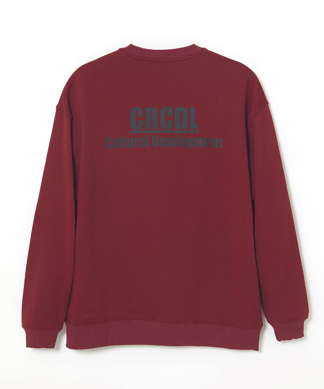 バックロゴ クルーネック スウェット【オンラインショップ・一部店舗限定】