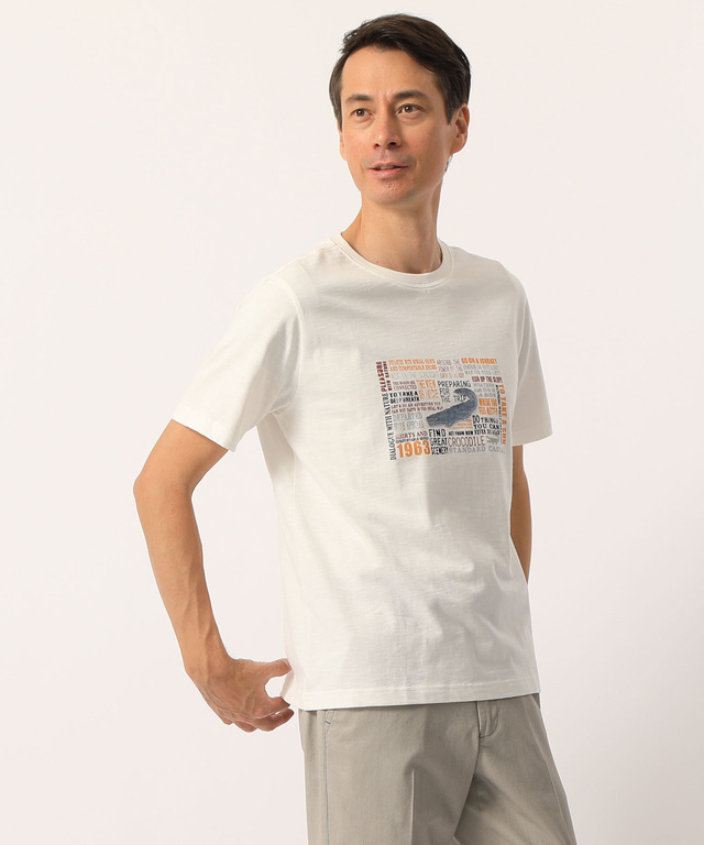 クロコダイル ワニアップリケTシャツ