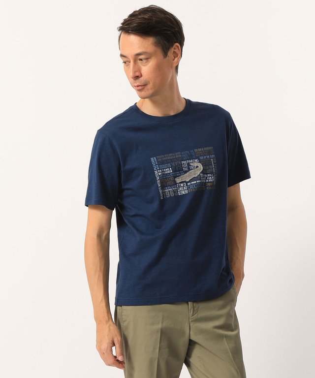 クロコダイル ワニアップリケTシャツ