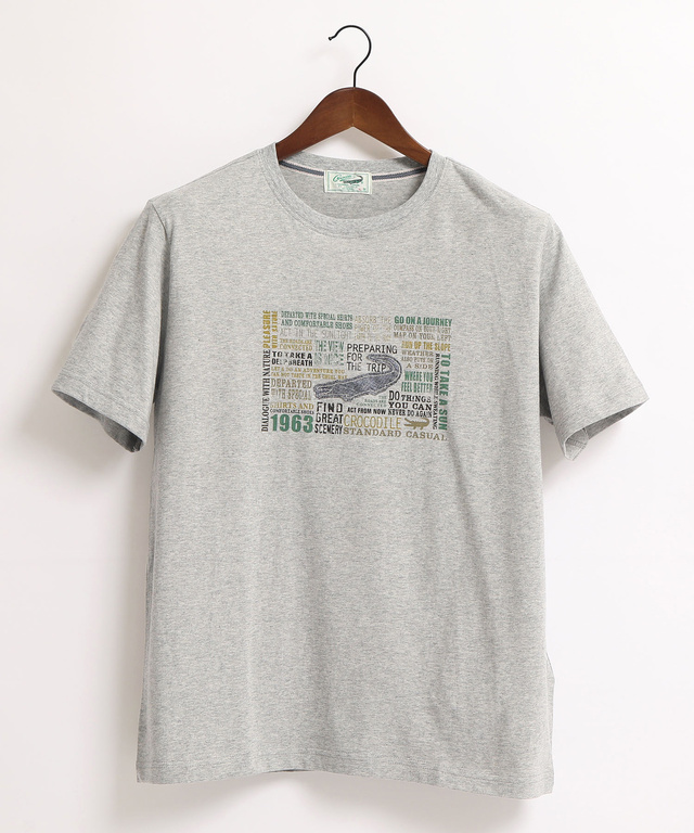 クロコダイル ワニアップリケTシャツ