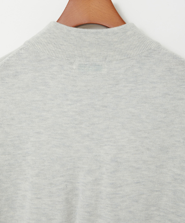 ハイゲージ ハイネック ニット【手洗いOK】