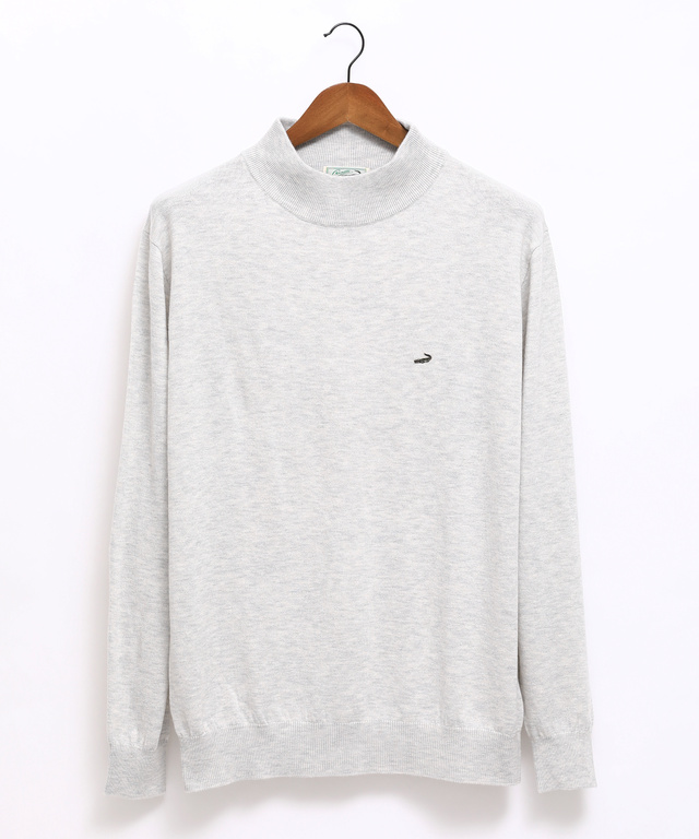 ハイゲージ ハイネック ニット【手洗いOK】