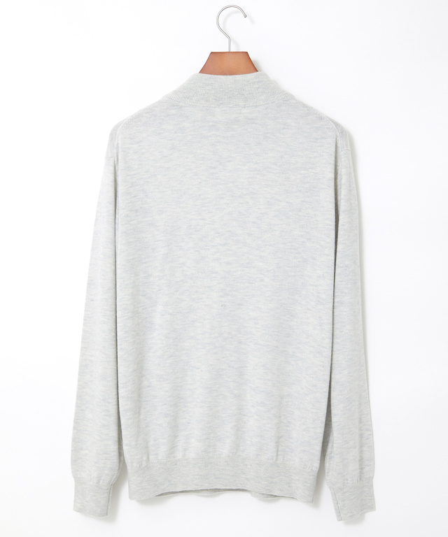 ハイゲージ ハイネック ニット【手洗いOK】